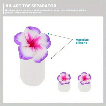 Reusable Silicone Toe Separator Set - 32 Pieces