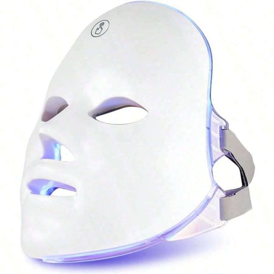 USB-Rechargeable 7-Color LED Facial Light Mask