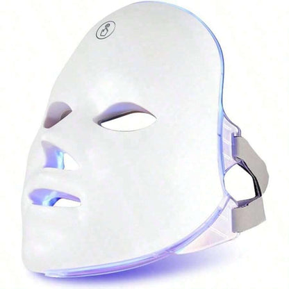 USB-Rechargeable 7-Color LED Facial Light Mask
