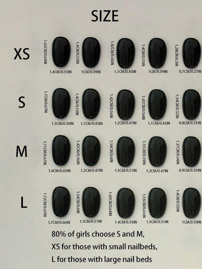 Pink Ghost and Spiderweb Press-On Nail Set